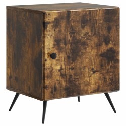 Cabinet de chevet 2 pcs Chêne fumé 43 x 34,5 x 50 cm 633504633504