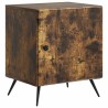 Cabinet de chevet 2 pcs Chêne fumé 43 x 34,5 x 50 cm 633504633504