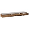 Tiroirs de lit avec tiroir Bois ancien 180 x 36,5 x 16,5 cm 633512633512
