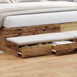 Tiroirs de lit avec tiroir Bois ancien 180 x 36,5 x 16,5 cm 633512633512