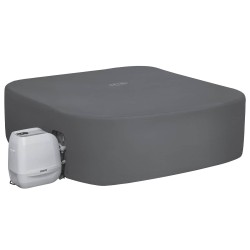 Bestway Housse Gris 230 x 230 x 71 cm PVC et POM 633513633513