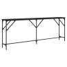Table console Chêne noir 200 x 29 x 75 cm 633514633514