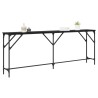 Table console Chêne noir 200 x 29 x 75 cm 633514633514