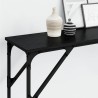 Table console Chêne noir 200 x 29 x 75 cm 633514633514