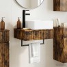 Basin de lavage mural Chêne fumé 53 x 35 x 39 cm 633518633518
