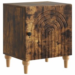 Cabinet de chevet 2 pcs Chêne fumé 43 x 34,5 x 50 cm 633519633519