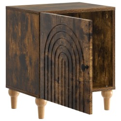 Cabinet de chevet 2 pcs Chêne fumé 43 x 34,5 x 50 cm 633519633519