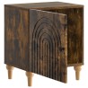 Cabinet de chevet 2 pcs Chêne fumé 43 x 34,5 x 50 cm 633519633519