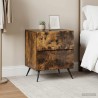 Cabinet de chevet 2 pcs Chêne fumé 43 x 34,5 x 47,5 cm 633529633529
