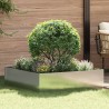 Bordure de Pelouse 100 x 100 x 35 cm Acier Argenté 633534633534