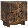 Cabinet de chevet 2 pcs Chêne fumé 43 x 34,5 x 47,5 cm 633536633536