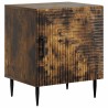 Cabinet de chevet 2 pcs Chêne fumé 43 x 34,5 x 50 cm 633539633539