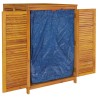 Boîte de rangement de jardin 140x87x104 cm bois massif d'acacia 633543633543