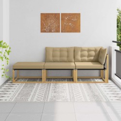 Unité de canapé sectionnel Blanc 241,5 x 83 x 73 cm 633547633547