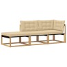 Unité de canapé sectionnel Blanc 241,5 x 83 x 73 cm 633547633547