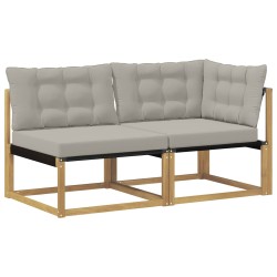 Unité de canapé sectionnel Blanc 162,5 x 83 x 73 cm 633548633548