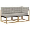 Unité de canapé sectionnel Blanc 162,5 x 83 x 73 cm 633548633548