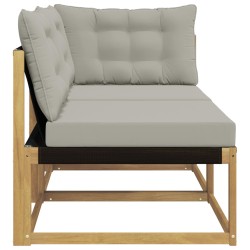 Unité de canapé sectionnel Blanc 162,5 x 83 x 73 cm 633548633548