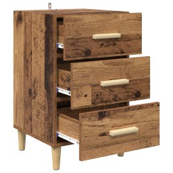 Cabinet de chevet Bois ancien 40 x 40 x 66 cm Bois d'ingénierie 633556633556