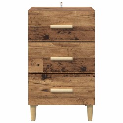 Cabinet de chevet Bois ancien 40 x 40 x 66 cm Bois d'ingénierie 633556633556