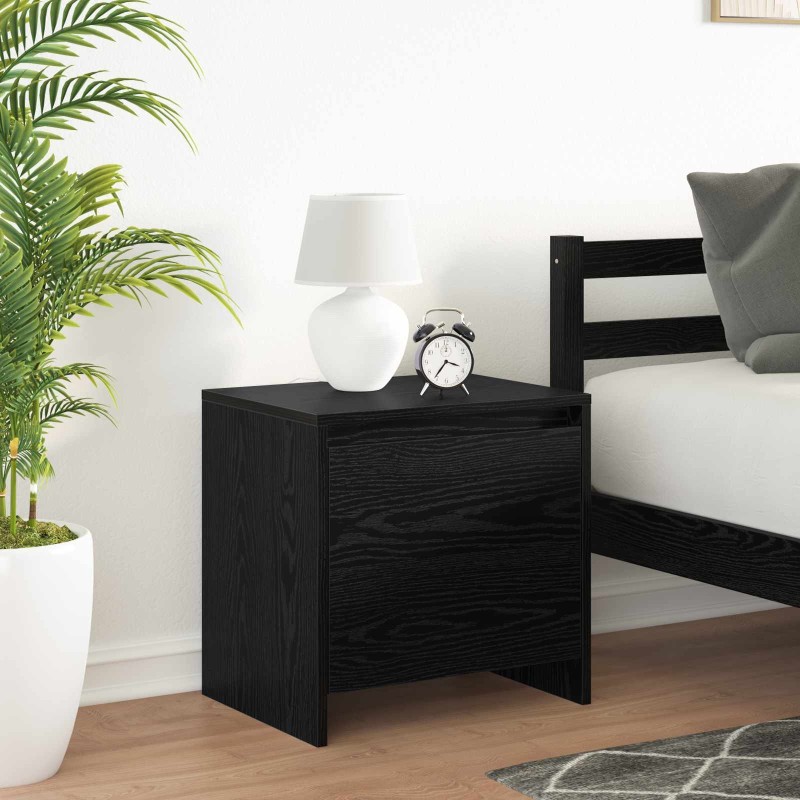 Cabinet de chevet Chêne noir 45 x 34 x 44,5 cm 633557633557