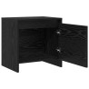 Cabinet de chevet Chêne noir 45 x 34 x 44,5 cm 633557633557