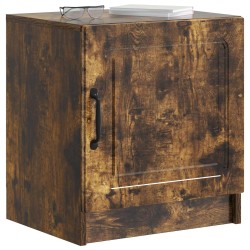 Cabinet de chevet 2 pcs Chêne fumé 43 x 34,5 x 47 cm 633558633558
