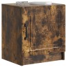 Cabinet de chevet 2 pcs Chêne fumé 43 x 34,5 x 47 cm 633558633558