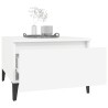 Tables d'appoint 2 pcs Blanc 50x46x35 cm Bois d'ingénierie 633559633559