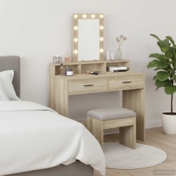 Table de Toilette Marron 100 x 41 x 140 cm Bois d'ingénierie 633563633563
