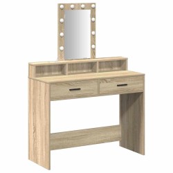 Table de Toilette Marron 100 x 41 x 140 cm Bois d'ingénierie 633563633563