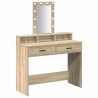 Table de Toilette Marron 100 x 41 x 140 cm Bois d'ingénierie 633563633563
