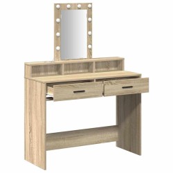 Table de Toilette Marron 100 x 41 x 140 cm Bois d'ingénierie 633563633563