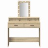 Table de Toilette Marron 100 x 41 x 140 cm Bois d'ingénierie 633563633563
