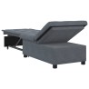 Canapé-Lit Gris foncé 194 x 67 x 82 cm Velours 633564633564