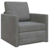Canapé-Lit Gris foncé 74 x 77 x 81 cm Velours 633565633565