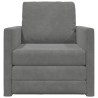 Canapé-Lit Gris foncé 74 x 77 x 81 cm Velours 633565633565