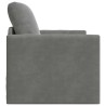 Canapé-Lit Gris foncé 74 x 77 x 81 cm Velours 633565633565