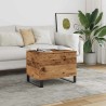 Table basse vieux bois 60x44,5x45 cm bois d'ingénierie 633567633567