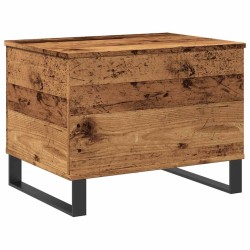 Table basse vieux bois 60x44,5x45 cm bois d'ingénierie 633567633567