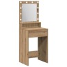 Table de Toilette Chêne artisanal 50 x 41 x 135 cm 633568633568
