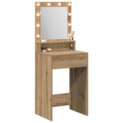 Table de Toilette Chêne artisanal 50 x 41 x 135 cm 633568633568