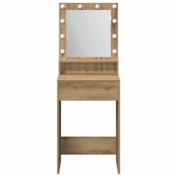 Table de Toilette Chêne artisanal 50 x 41 x 135 cm 633568633568