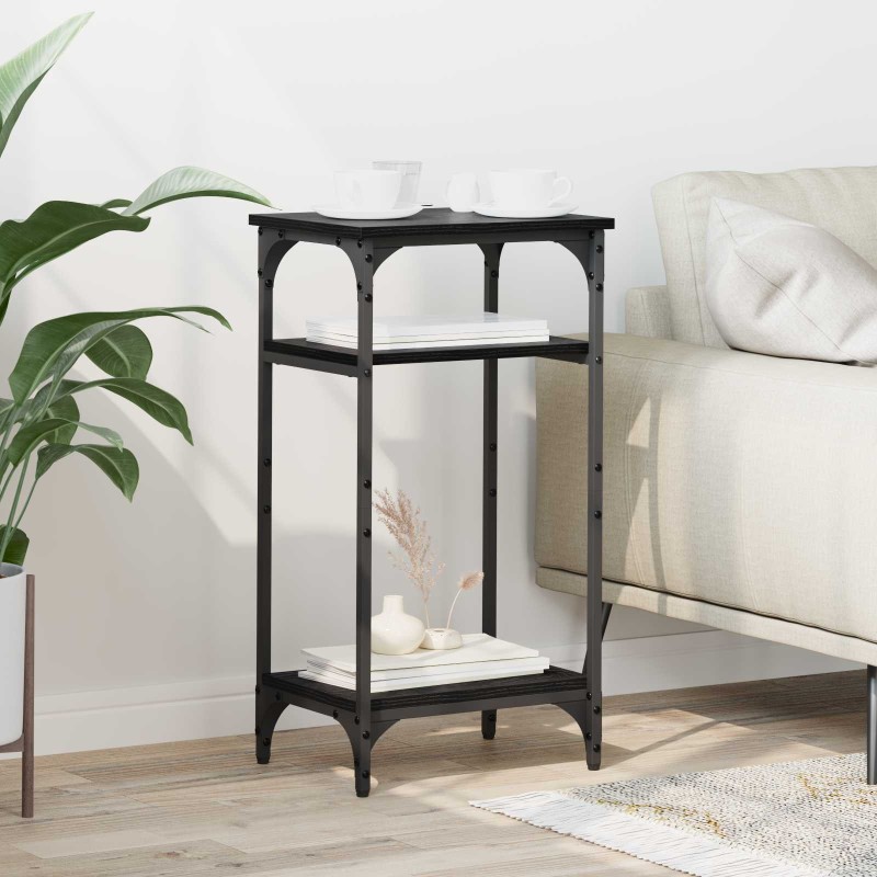 Table d'appoint Chêne noir 40 x 30 x 75 cm Bois d'ingénierie 633571633571