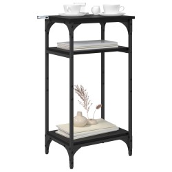 Table d'appoint Chêne noir 40 x 30 x 75 cm Bois d'ingénierie 633571633571