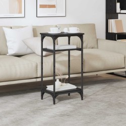 Table d'appoint Chêne noir 40 x 30 x 75 cm Bois d'ingénierie 633571633571