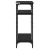 Table d'appoint Chêne noir 40 x 30 x 75 cm Bois d'ingénierie 633571633571