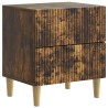 Cabinet de chevet 2 pcs Chêne fumé 43 x 34,5 x 48 cm 633573633573