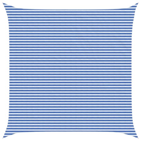 Voile d'ombre Bleu et Blanc 6 x 6 m HDPE 633575633575