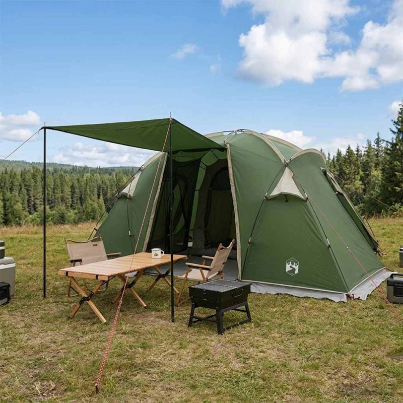 Tente tunnel Vert 520 x 260 x 175 cm 633580633580